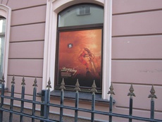 Пленка на стекла для магазина "Винный Дом"